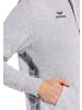 erima Essential Team Kapuzensweat in hellgrau melange/slate grey