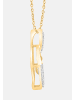 Diamant Exquis Halskette aus 585 Gelbgold mit Diamant