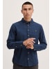 BLEND Langarmhemd BHShirt in Blau