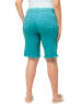Ulla Popken Bermuda in tiefes aqua