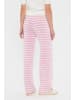 SAINT TROPEZ Casual Hose MilaSZ Gerade Passform in Pink Nectar/Ice Mel Stripe