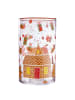 Butlers Windlicht CHRISTMAS DELIGHT in Multicolor