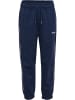 Hummel Verstellbare Taille Hose Hmljr Loose Kinder in DRESS BLUE/ROSEATE SPOONBILL