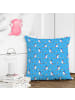 Mr. & Mrs. Panda 40 x 40 Kissen Einhorn Hexe ohne Spruch in Blau