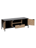 5five Simply Smart TV-Schrank CHEVRONS in Schwarz, 120 x 40 x 45 cm