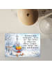 Mr. & Mrs. Panda Puzzle Taube Winter Pommes Design mit Spruch in Weiß