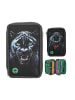 Depesche Federtasche 3 Fach, Adventure World LED Panther, 6-10 Jahre