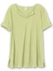 sheego Longshirt in pistazie
