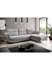 MF Design Sonic Recamiere Rechts in Mausgrau -  (L) 276 x (B) 276 x (H) 100 cm