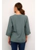 Kaffe Langarm-Bluse KAthea Regular fit in Balsam Green