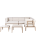 Beliani Lounge Set RIMA III in Beige