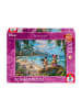Schmidt Spiele Puzzle Disney, Thomas Kinkade, Mickey und Minnie in Hawaii 1000Teile, ab 9 Jahre