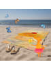 Mr. & Mrs. Panda Saunatuch Cupcake Design ohne Spruch in Gelb Pastell