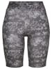 Urban Classics Urban Classics Damen Ladies High Waist Camo Tech Cycle Shorts in dark digital camo
