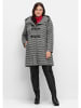 sheego Dufflecoat in schwarz-grau