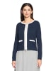 Betty Barclay Shirtjacke mit Struktur in Patch Dark Blue/Cream