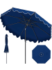 COSTWAY Sonnenschirm 270 cm in Blau