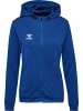 Hummel Reißverschluss Kapuzenpullover Hmlauthentic Damen in TRUE BLUE