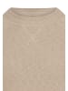 Camel Active Strickpullover mit Rundhalsausschnitt in Beige