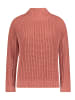 CARTOON Strickpullover mit Stehkragen in terra cotta