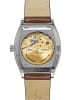 Zeppelin Herrenuhr Metropolis Automatik Day-Date Cognac/Blau