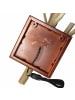 Licht-Erlebnisse Wandlampe (B)30 x (L)20 x (H)65 cm in Holz (Natur) Rostrot