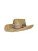 IZIA Women Hat in Beige Multicolor