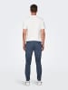 Only&Sons Stoffhose Karierte Stretch Chino Trousers ONSMARK in Blau