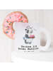 Mr. & Mrs. Panda Tee Tasse Panda Backen mit Spruch in Transparent