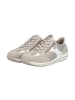 rieker Rock-Sneaker aus Leder (niedrig) Beige
