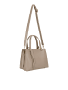 Usha Schultertasche Aus Leder in Hell Taupe