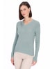 Usha Women Sweater in sage green