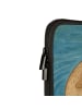 Mr. & Mrs. Panda Laptop Tasche Otter Hände halten Design mit Spruch in Weiß