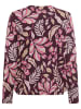 Olsen Langarmshirt Clara in aubergine pink - 0001