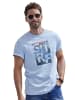 John Devin T-Shirt in hellblau