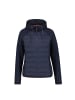 Icepeak Hybridjacke Ashburn Midlayer Jacke mit Kapuze in blau