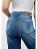 ANGELS  7/8 Jeans Destroyed Jeans Darleen Crop TU Fancy in MITTELBLAU