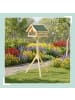 relaxdays Vogelfutterhaus in Natur - (B)37 x (H)120 x (T)37,5 cm