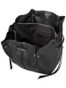 Karl Lagerfeld Shopper K/Pierced MD Tote in Black-Nickel