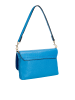 FELIPA Mini-Schultertasche Aus Leder in Blaue Aster