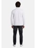 U.S. Polo Assn. U.S. POLO ASSN. Herren Half-Zip Sweatshirt P053 in Weiss
