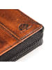 Greenburry Destressed Geldbörse RFID Schutz Leder 10.5 cm rusty orange