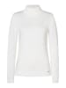 More & More figurbetonter Rollkragenpullover in off white