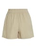 Vila Kurze Stoff Bermuda Shorts Hot Pants in Grau