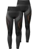 normani 2 x Thermounterhose Lange Skiunterwäsche für Damen in Orange