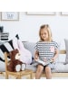 relaxdays Kinderstuhl in Natur - (B)28,5 x (H)50 x (T)28 cm