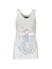 cavalli CLASS Weißes Baumwoll-Tanktop