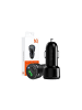 Mcdodo Mcdodo Schnell Kfz-Ladegerät, USB + USB-C 38W schwarz