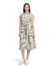 BETTY & CO Hemdblusenkleid mit Print in Nature/Green