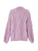 ebeeza Damen Strickpullover in Rosa
